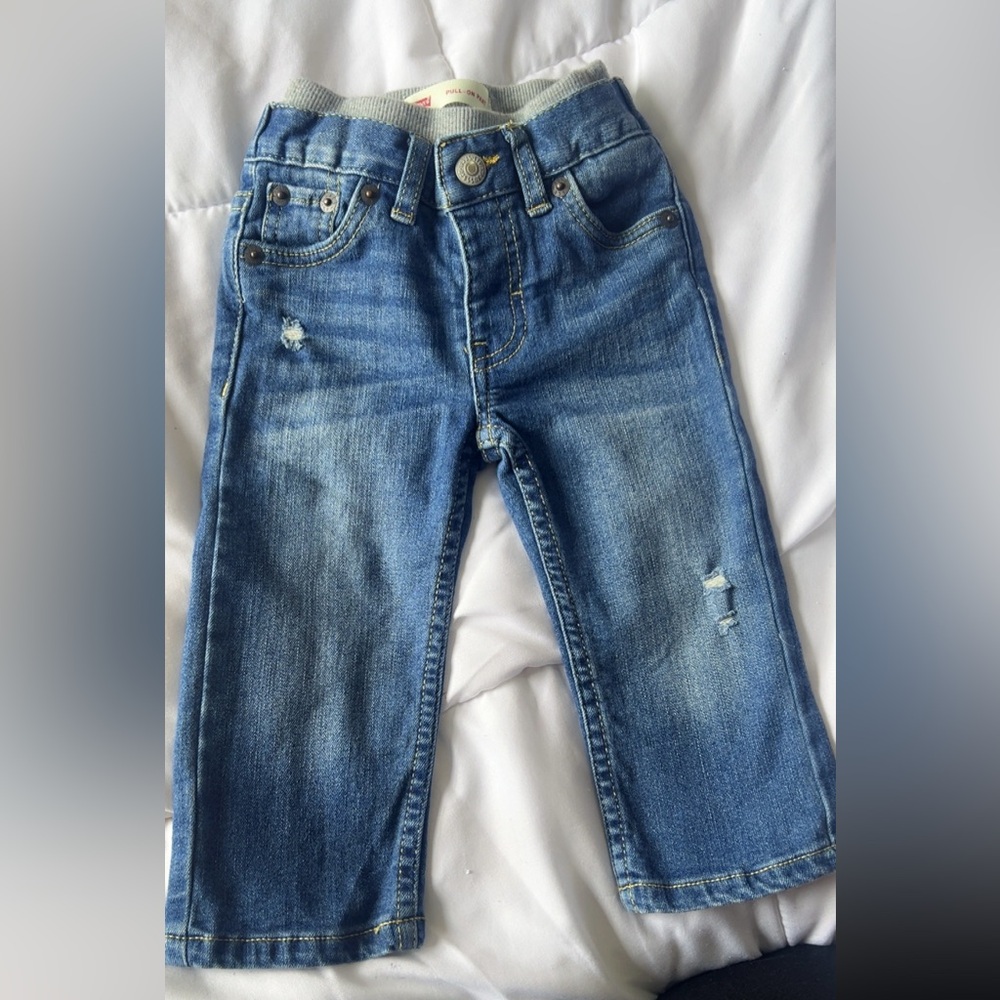 Levi's Blue Denim Kids Jeans
